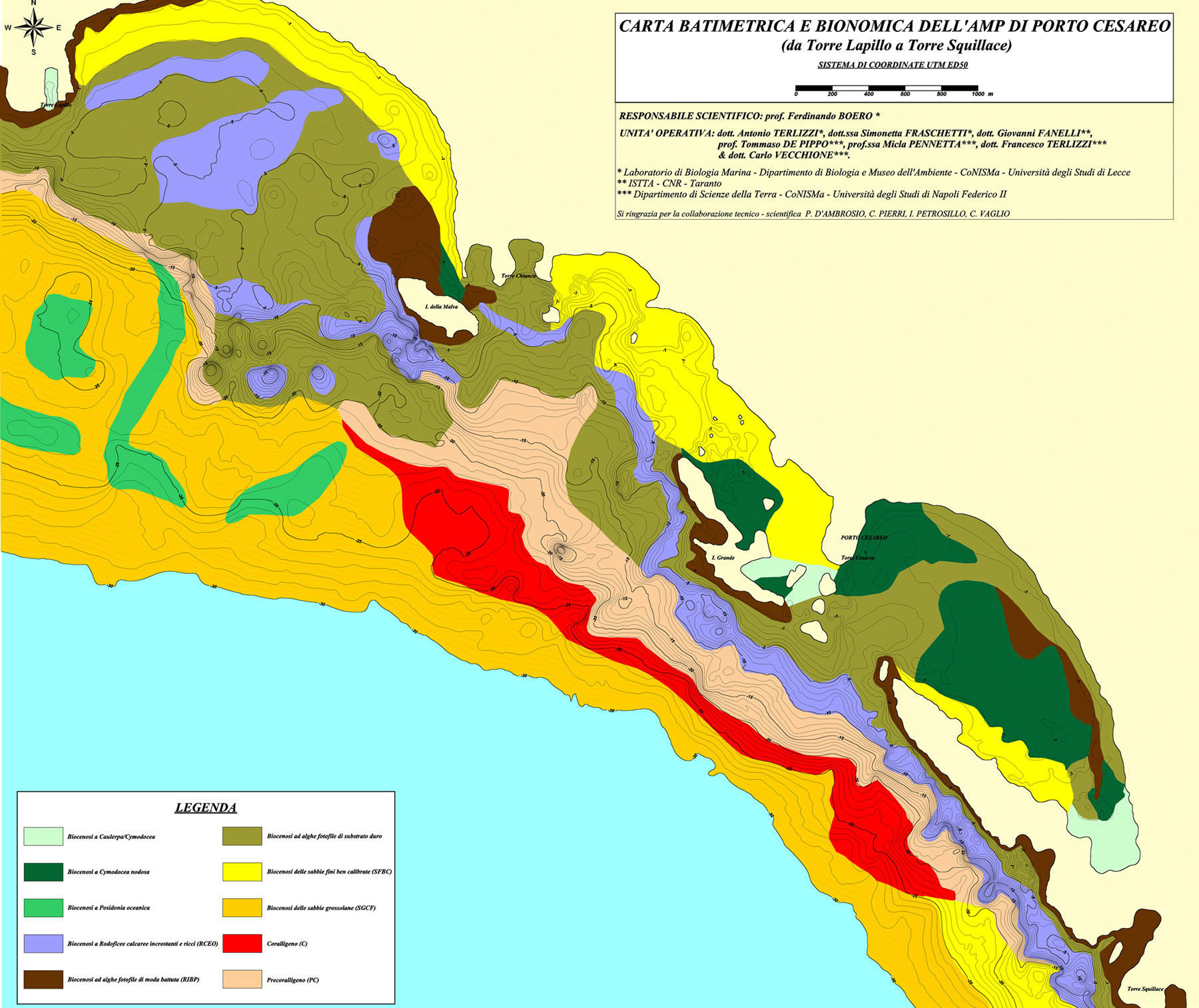Area Marina Protetta Porto Cesareo Finalità